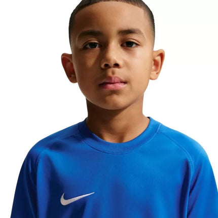 Nike Dri-Fit Park VIII Vaikų Marškinėliai Mėlyni HV8182 463