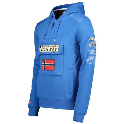 Geographical Norway GYMCLASS MEN CAMO 100 (WT1663H/GN/MILITAIRE BLUE)