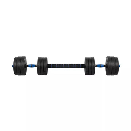 Bituminiai reguliuojami hanteliai su jungtimi 2x10kg REBEL ACTIVE
