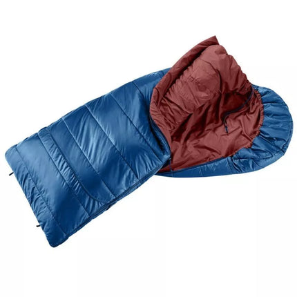 Deuter Starlight SQ Vaikon miegmaišis (130-170 cm) - Naktinė mėlyna/Raudonmedžio