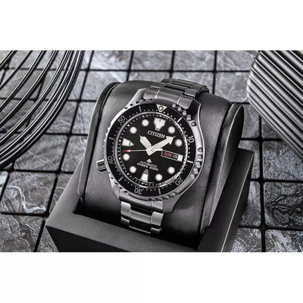 Vyriškas mechaninis nardymo laikrodis CITIZEN Promaster NY0145-86E + DĖŽUTĖ