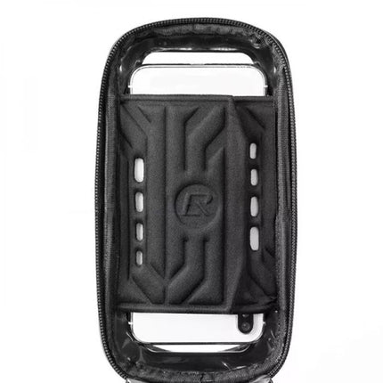 Rockbros B68 Bike Pannier for Frame, Armored, with Phone Pocket and Cover, 1.7L - Black