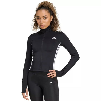 adidas Workout Essentials 3-Stripes Zip Through Sweatshirt KB7843