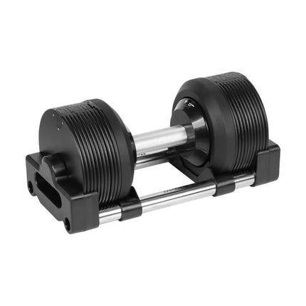Reguliuojamas ketaus automatinis hantelis 24 kg, 1 kg žingsniais, REBEL ACTIVE