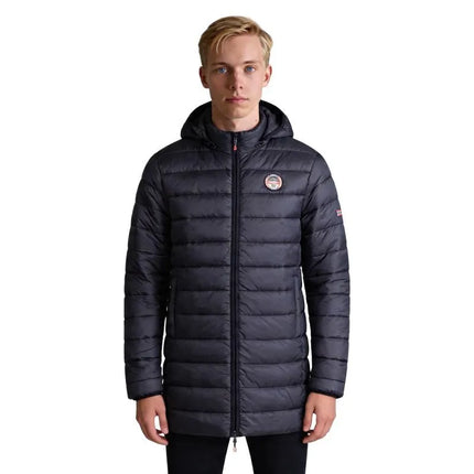 Vyriška striukė Geographical Norway AMIGOMAP LONG HOOD DB NAVY MEN 233 NAVY (WZ5088H/GN-MARINE)