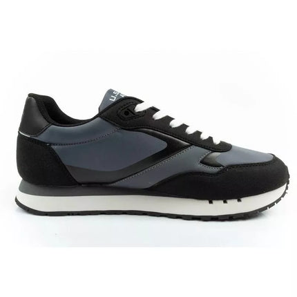 US Polo Assn sports shoes sneakers men's fashionable comfortable gray