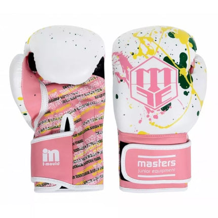 MJE Bokso pirštinės - RPU-ART-PINK