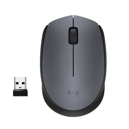 Pelė Logitech M170 910-004642 (optinė; 1000 DPI; pilka)