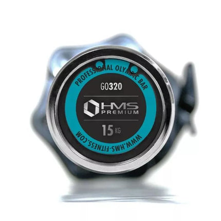 Olimpinė štanga HMS LOCK JAW BLACK 183 cm GO320