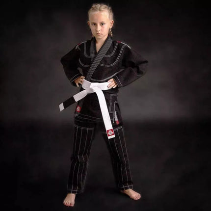BJJ Kimono / GI for Kids Black + FREE Belt - X-SERIES M0