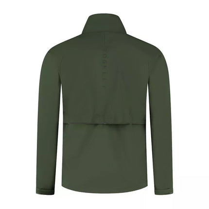 Rogelli ESSENTIAL green running jacket L