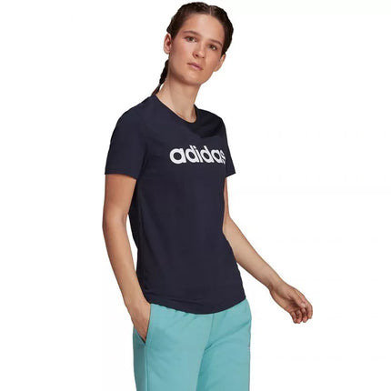 adidas Essentials Slim Logo Marškinėliai W H07833