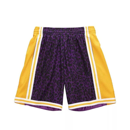 Vyriški Mitchell & Ness NBA LA Lakers Wild Life Swingman šortai