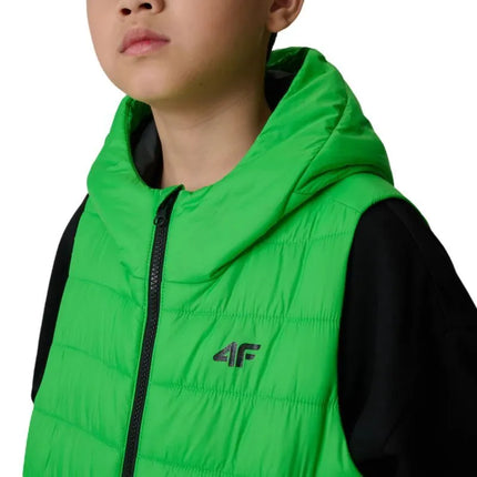 Boy's vest 4F M313 green 4FJWSS26TVJAM313 41S