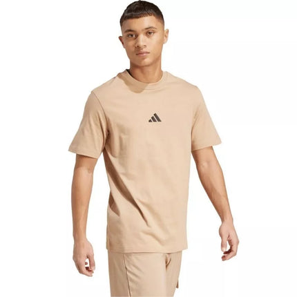 adidas Essentials marškinėliai su mažu logotipu iš viengubo trikotažo M JX5657