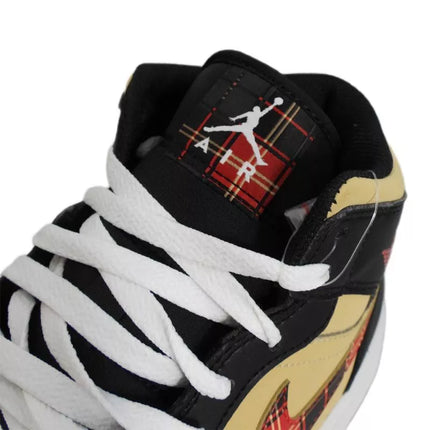 Originalūs Air Jordan 1 Mid Tartan Swoosh Vyriški Kedai - DZ5329-001