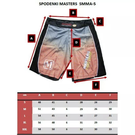 MMA MASTERS shorts - SMMA-5 PROMOTION