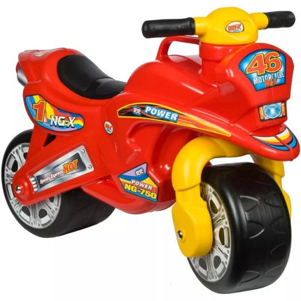 Riding toy SPEED ENERO 68x29x49/32cm YELLOW RED