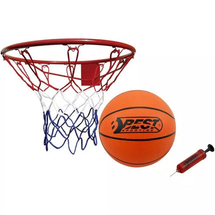 Krepšinio lankas 45 cm su kamuoliu ir pompa BEST SPORTING