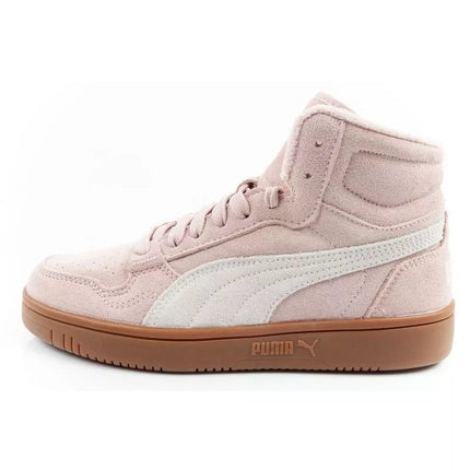 Puma Reb-L Mid women's sports shoes powder pink ankle boots for winter