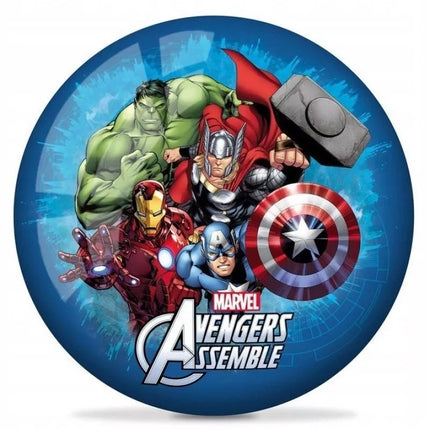 Vaikiškas 140 mm guminis kamuolys su „Avengers“ MONDO motyvu
