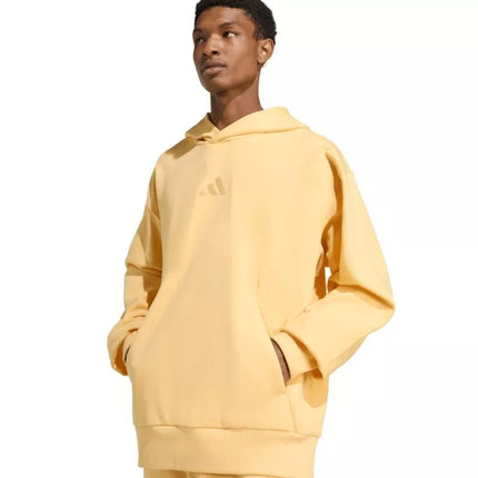 Vyriškas adidas All Szn Fleece Hoodie geltonas KT3105