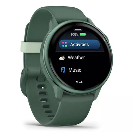 Garmin Vivoactive 6 42 mm Jasper žalias laikrodis