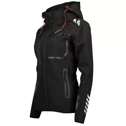 Moteriška softshell striukė Geographical Norway REINE JUODA-JUODA LADY 2601 DBC Juoda / Juoda (WW7043F/GN Juoda / Juoda)/wu8088