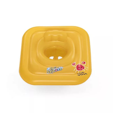 Bestway 32050 Swim Safe Wondersplash Square 3-Ring Baby Boat 92800497000