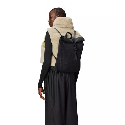 Rains Rolltop kuprinė Mesh Mini Black W3 13350 01