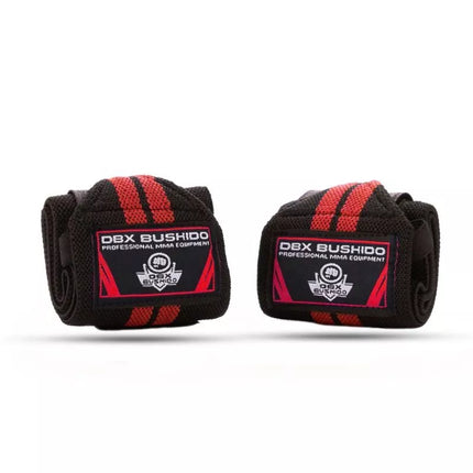 Elastic Wrist Supports/Grips | Black/Red