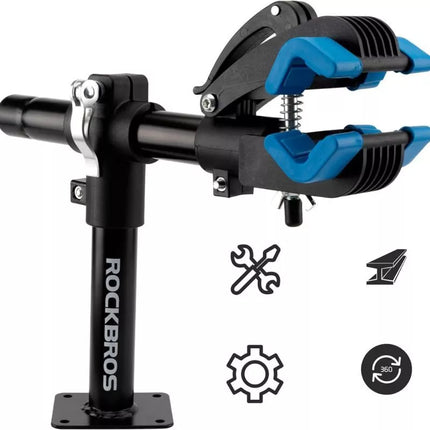 Rockbros 27210002001 Serviso stovas su greitaisiais fiksatoriais dviračiams - Juodas