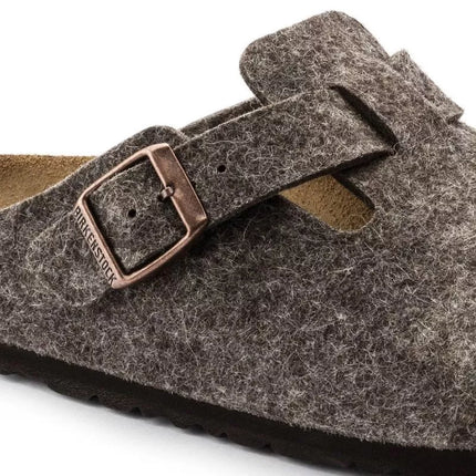 Birkenstock Moteriškos BOSTON BS 0160583 COCOA Klumpės (Siauresnis modelis)