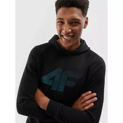 Men's hooded sweatshirt without zipper 4F 4F 4FWSS25TSWSM2367-20S