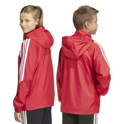 adidas Tiro 26 League Windbreaker red kids' jacket JY9724