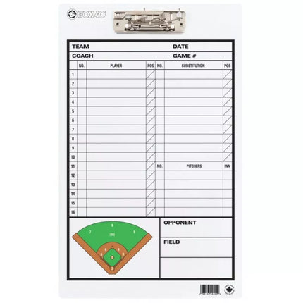 FOX40 Baseball Coaching Board