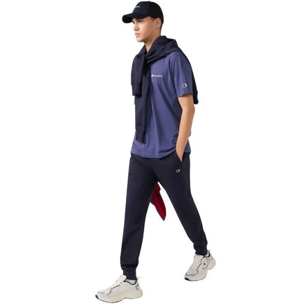 Champion Rib Cuff Pants Navy Blue 220307 BS501