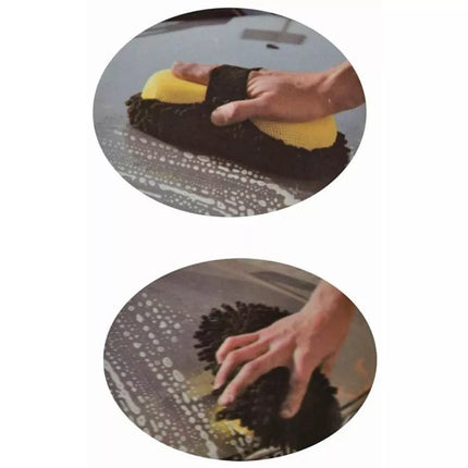 DUNLOP 2-IN-1 MICROFIBER CAR WASHING SPONGE