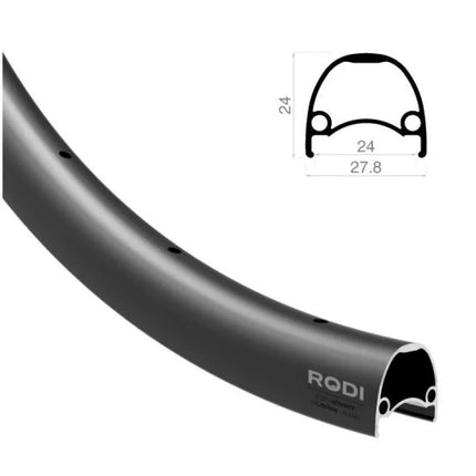 RODI SNIPER ratlankis 29'' 622x24 juodas 32 skylutės