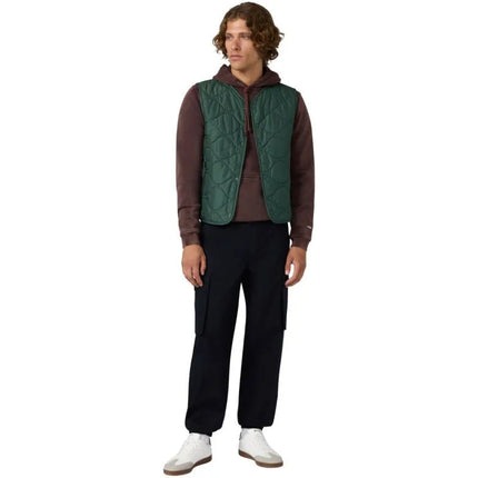 Champion vyriškos medžiaginės krovininės kelnės, juodos, 221867 KK001