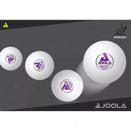 JOOLA MAGIC ABS stalo teniso kamuoliukai, 72 vnt., balti