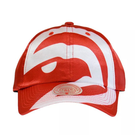 Mitchell & Ness NBA Atlanta Hawks Dirželinė kepuraitė – HLUX1095-AHAYYPPPRED1