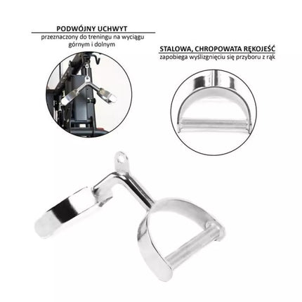 Dviguba rankena UW08 HMS 17-62-158