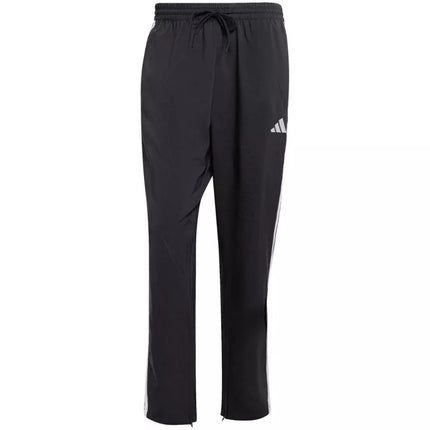 Vyriškos adidas Essentials Stanford kelnės su atvirais galais, juodos JC8491