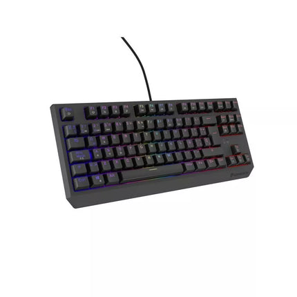 GENESIS Thor 230 TKL žaidimų klaviatūra USB Ispaniška QWERTY Juoda