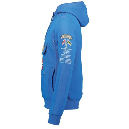 Geographical Norway GYMCLASS MEN CAMO 100 (WT1663H/GN/MILITAIRE BLUE)
