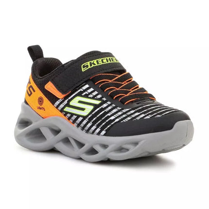 Skechers S Lights Jr 401650L-BKOR batai