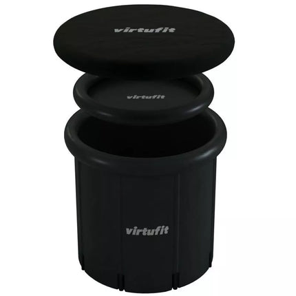VIRTUFIT ICE BATH XXL - 375 LITERS - ANTHRACITE - WITH ACCESSORIES