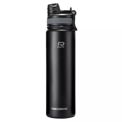Rockbros termo butelis 35210029002 juodas 650 ml