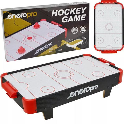 STALO ŽAIDIMAS AIR HOCKEY 60x32.5x14CM JUODOS ENERO PRO